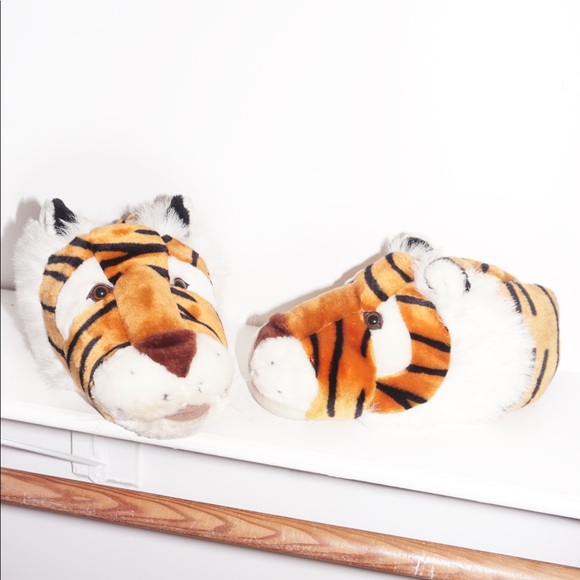 TIGER HEAD VINTAGE PLUS SLIPPERS - Picture 3 of 3